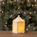 Melrose Holiday Bell Pendant Lantern 9"H
