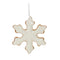Melrose Ceramic Star and Snowflake Ornament (Set of 6)