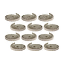 Melrose Champagne Glitter Rope Ribbon (Set of 12 Rolls)