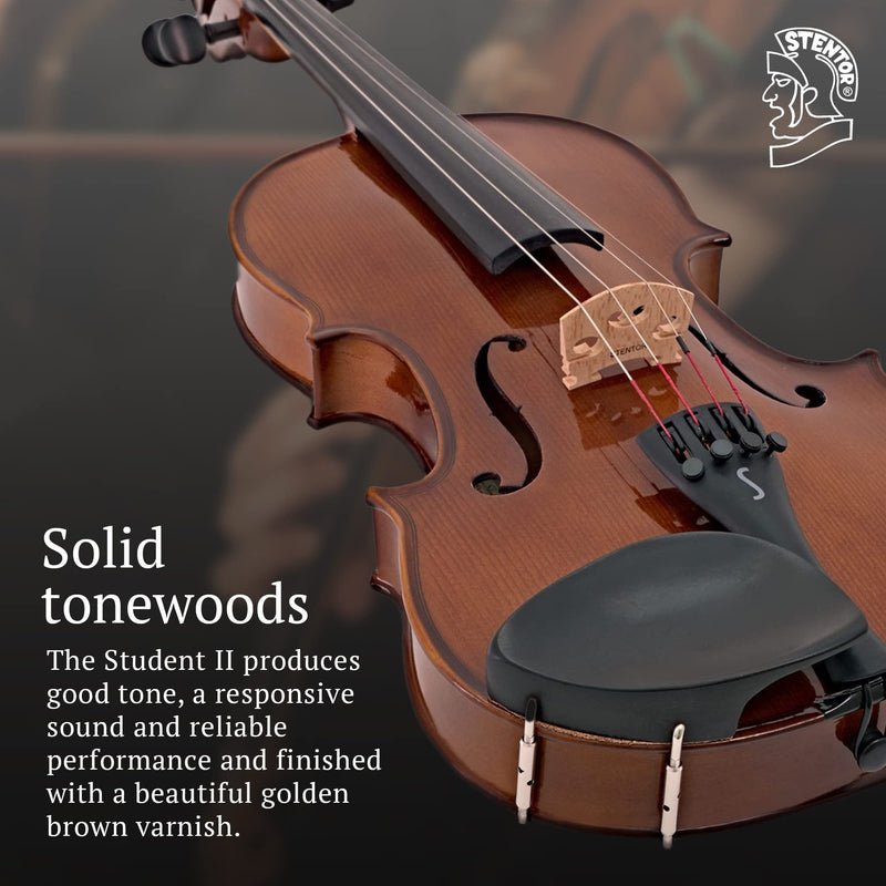 Stentor 4-String 4/4 Violin w/ Red Case (1500 4/4) - New Open Box