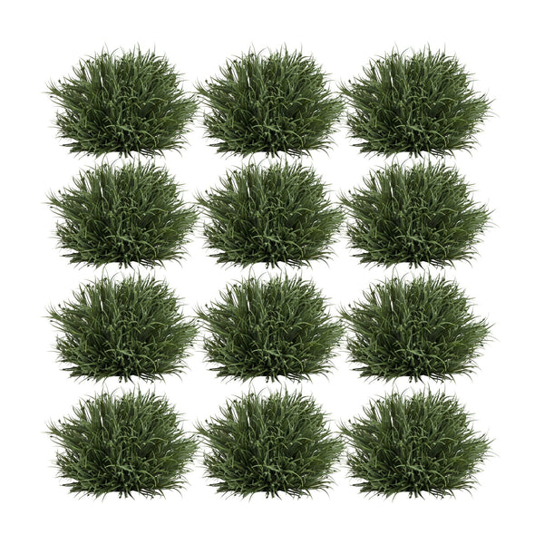 Melrose Spring Grass Half Orb (Set of 12)