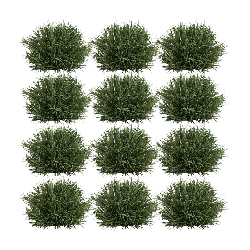 Melrose Spring Grass Half Orb (Set of 12)