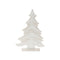 Melrose Carved Wood Pine Tree (Set of 2)