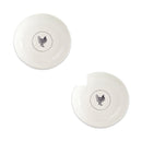 Melrose Stoneware Farmhouse Chicken Platter (Set of 2) Multicolor
