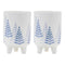 Melrose Modern Pine Tree Planter with Legs (Set of 2)