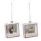Melrose Glass Gnome Shadow Box Ornament (Set of 6)