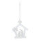 Melrose Clear Acrylic Nativity Ornament (Set of 4)