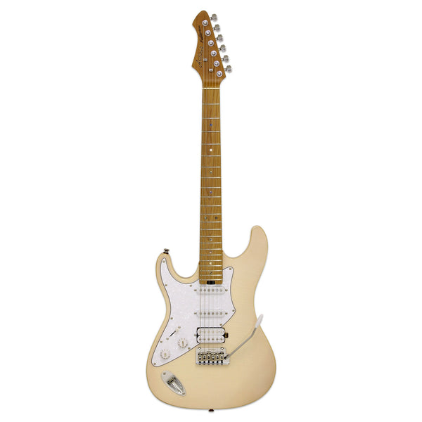 Aria Pro II 714-JH Fullerton Electric Guitar – Marble White