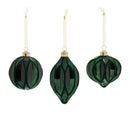 Melrose Velvet Glass Ornament (Set of 12)