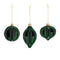Melrose Velvet Glass Ornament (Set of 12)