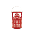 Melrose Punched Metal House Lantern (Set of 3)