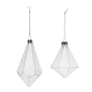 Melrose Frosted Glass Drop Ornament (Set of 6)
