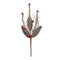 Melrose Glittered Pine and Sleigh Bell Spray (Set of 6)