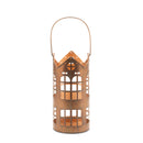 Melrose Punched Metal House Lantern (Set of 2)