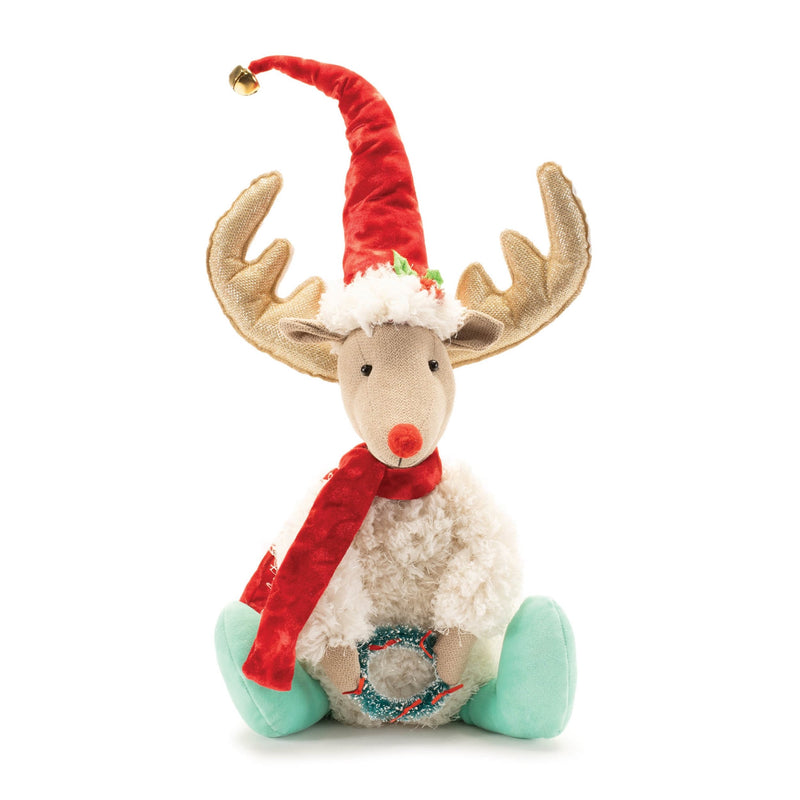 Melrose Plush Reindeer Shelf Sitter 20"H