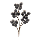 Melrose Beaded Berry Spray (Set of 6)