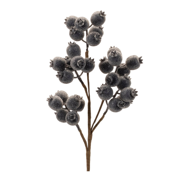 Melrose Beaded Berry Spray (Set of 6)
