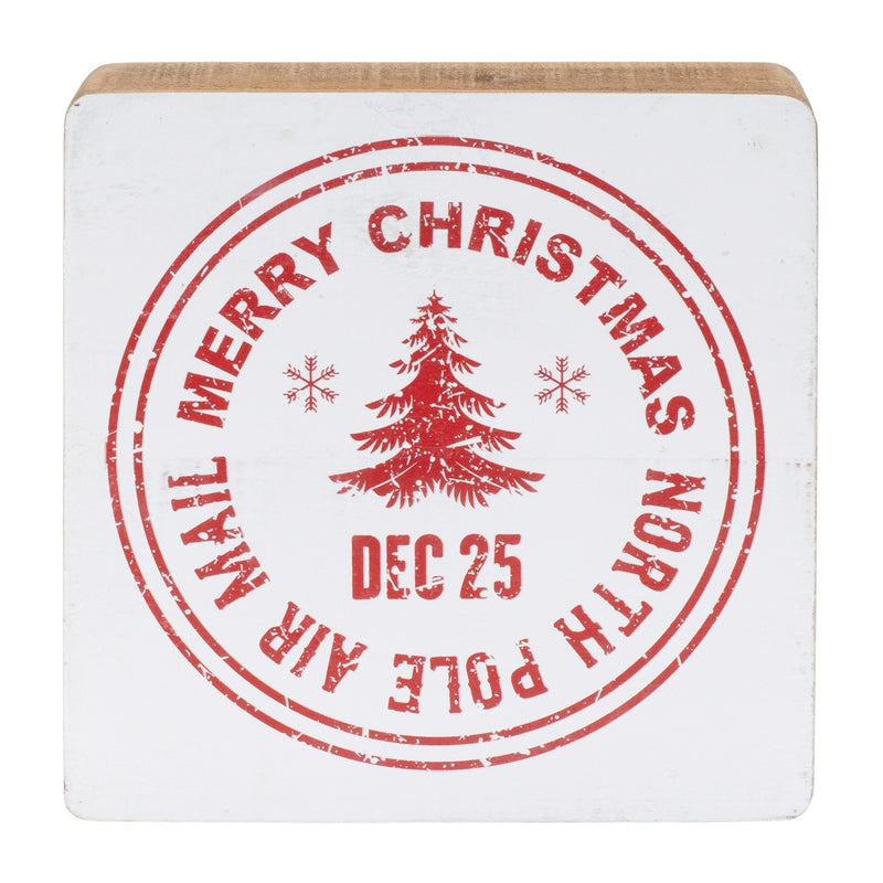 Melrose Postal Christmas Stamp (Set of 4)