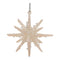 Melrose Frosted Glass Star Ornament (Set of 6)
