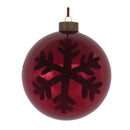 Melrose Snowflake Ball Ornament (Set of 6)