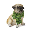 Melrose Winter Dog Figurine with Hat and Scarf Accent (Set of 12)