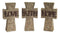 Melrose Stone Tabletop Sentiment Cross (Set of 3)