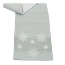Melrose Embroidered Snowflake Table Runner 72"L