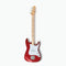 Loog Fender X Loog 3-String Stratocaster Guitar - Candy Apple Red