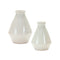 Melrose Modern Terra Cotta Tapered Vase (Set of 2)