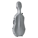 Gewa Idea Titanium Carbon 3.3 4/4 Cello Case - Titanium/Blue
