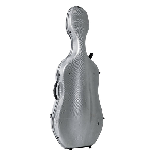 Gewa Idea Titanium Carbon 3.3 4/4 Cello Case - Titanium/Blue