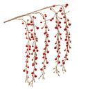 Melrose Hanging Glitter Berry Spray (Set of 2)