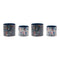 Melrose Berry and Pine Tree Holiday Planter (Set of 4)