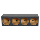 QPower Quad Sealed Sub Box QHD124HOLE