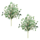 Melrose Mixed Ivy Foliage Berry Bush (Set of 2)