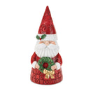 Melrose Holiday Santa Figurine 8.5"H