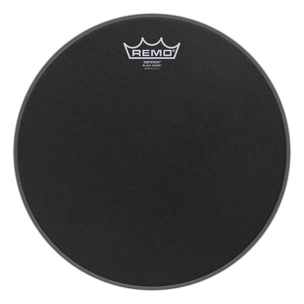 Remo BE-0812-ES 12” Batter Head Emperor Black Suede