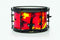 SJC Josh Dun Inferno Side Snare Drum 6x10 Poplar Custom Wrap