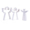 Melrose Wood Angel Nesting Display (Set of 2)