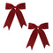 Melrose Red Holiday Bow (Set of 2)
