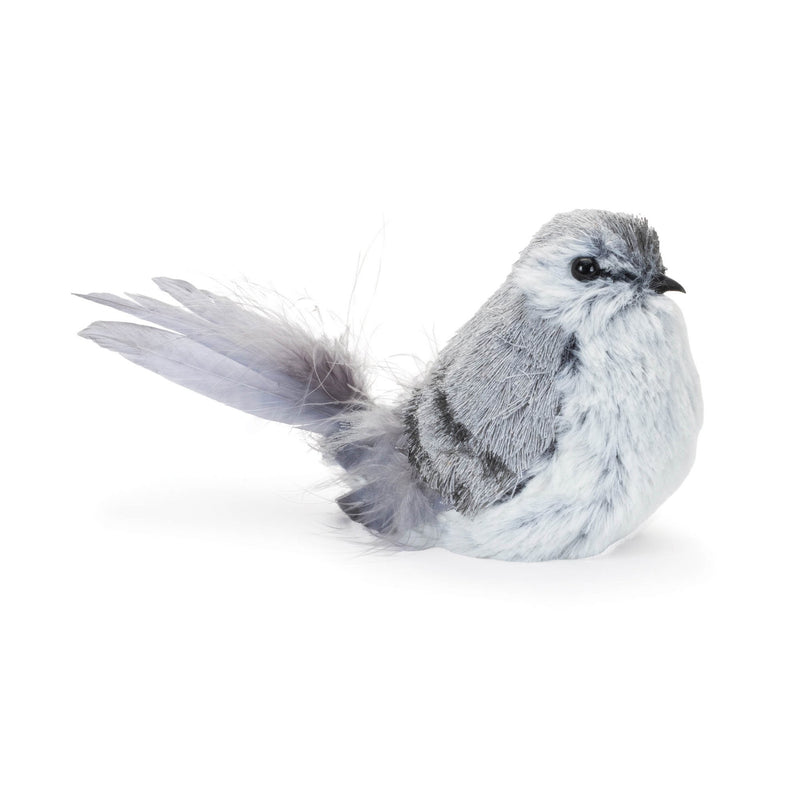 Melrose Feathered Bird Shelf Sitter (Set of 12)
