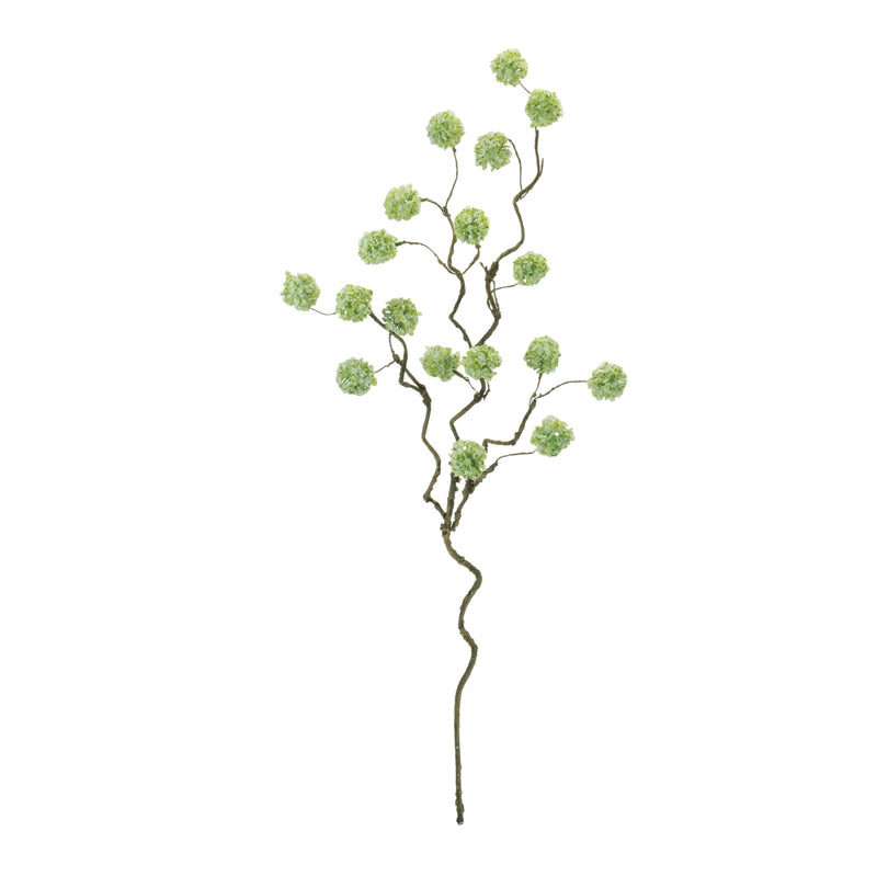 Melrose Snowball Floral Branch (Set of 6)