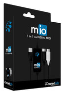 iConnectivity Mio 1-In-1-Out USB to MIDI Interface for Mac and PC