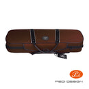 Pedi NiteFlash Viola Case 16.5"  - Brown with Steel-Shield & Reflective Strips