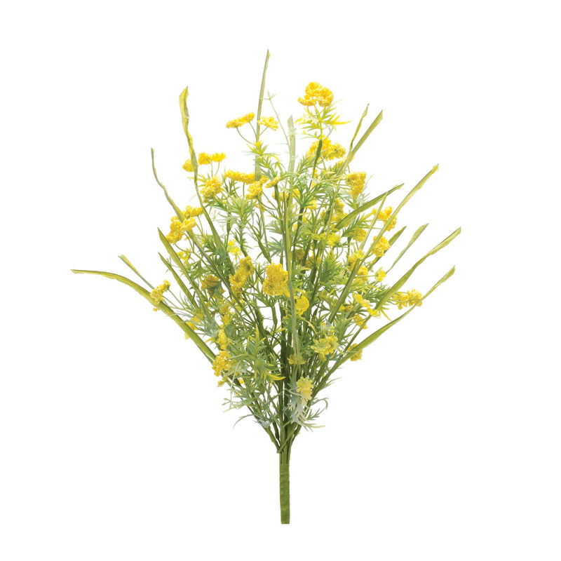 Melrose Yarrow Floral Bush (Set of 2)