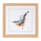 Melrose Framed Bird Print Under Glass Wall Decor, Wood