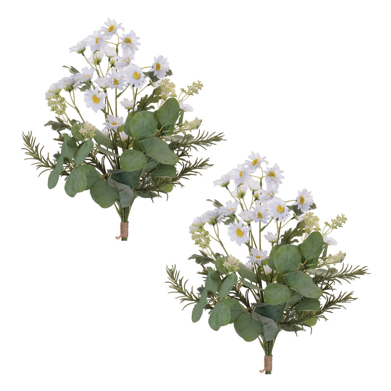 Melrose Mini Daisy Floral Bundle (Set of 2)