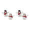 Melrose Snowman with Scarf Figurine (Set of 4)