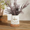 Melrose Tapered Porecelain Planter with Mushrooms Set of 2 Planter, Porcelain