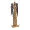 Melrose Carved Wood Angel Statue (Set of 2)